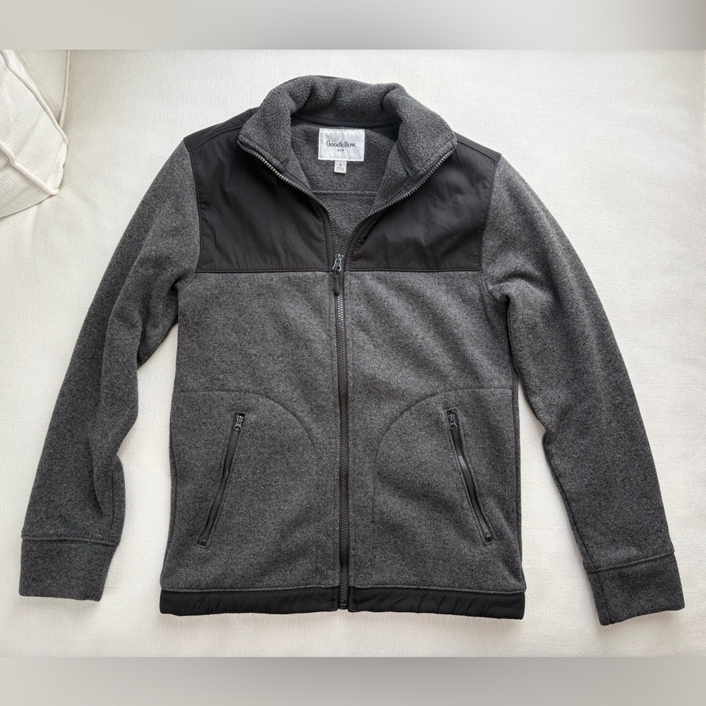 Goodfellow & Co Men's Charcoal and Black Lightweight Jacket